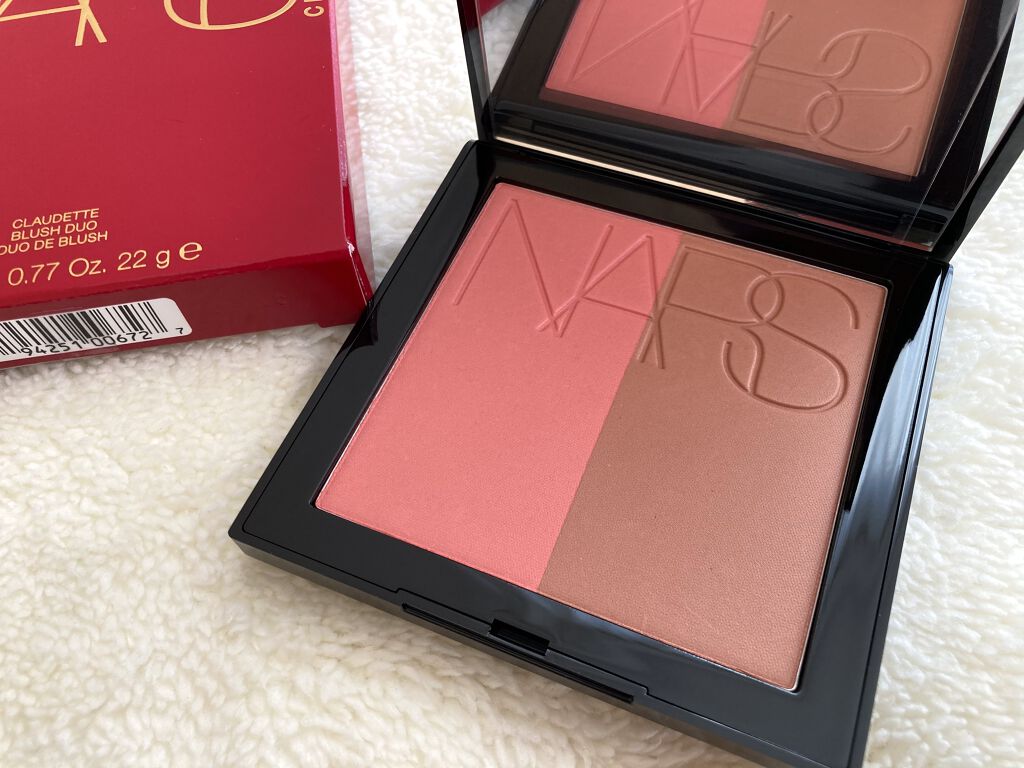 クローデット ブラッシュデュオ/NARS/パウダーチークを使ったクチコミ（1枚目）