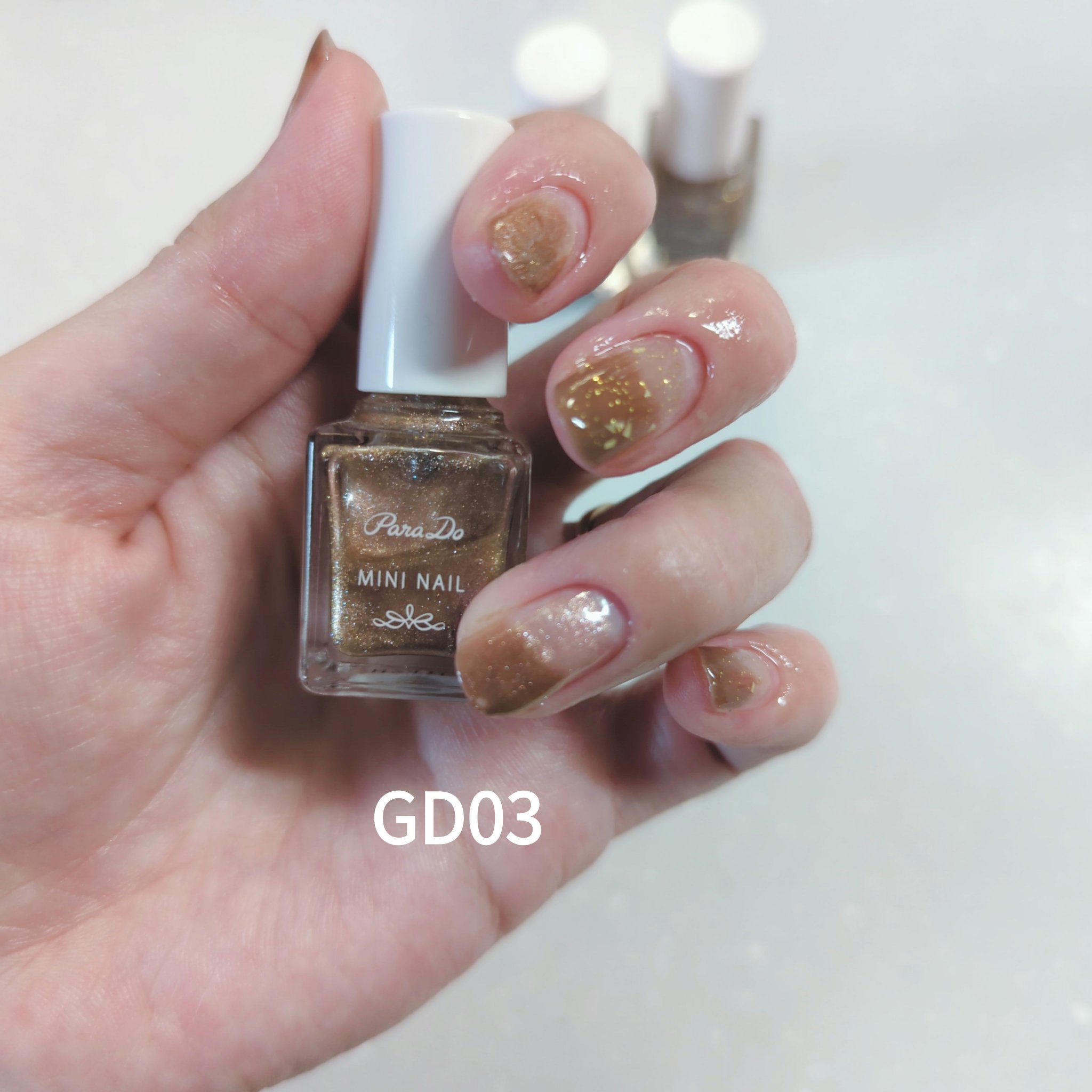 ミニネイル/パラドゥ/マニキュアを使ったクチコミ（3枚目）