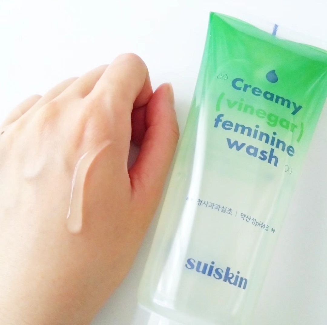 クリーミービネガーフェミニンウォッシュ/suiskin/ボディソープを使ったクチコミ（2枚目）