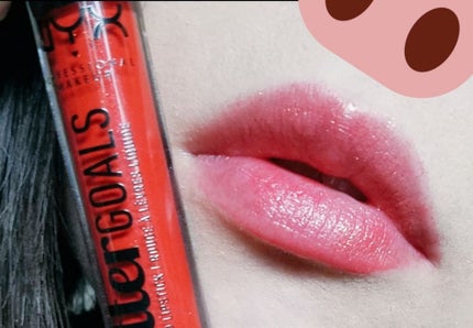 グリッター ゴールズ リキッド リップスティック/NYX Professional Makeup/口紅を使ったクチコミ(1枚目)