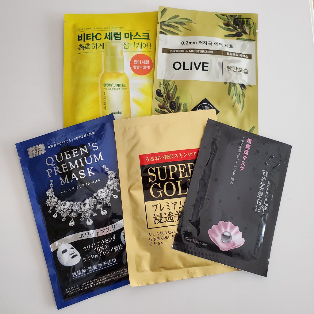 クイーンズプレミアムマスク ホワイトマスク/クオリティファースト/シートマスク・パックを使ったクチコミ（1枚目）
