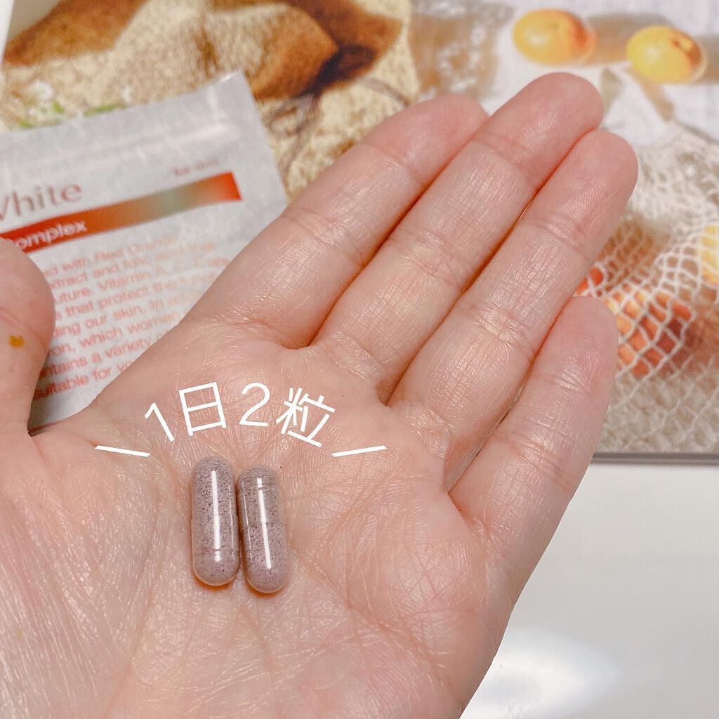 Baby White 60粒/renaTerra/美容サプリメントを使ったクチコミ(2枚目)