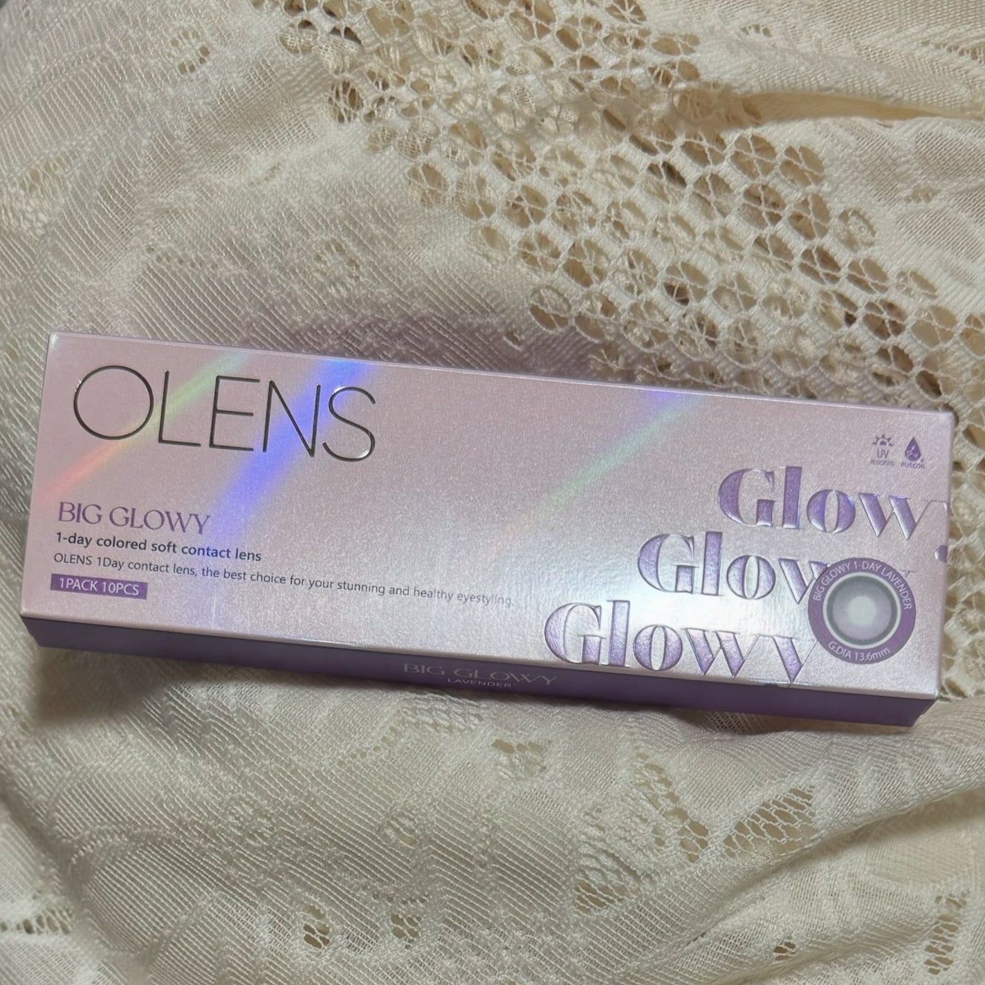 Big Glowy 1day/OLENS/ワンデー(1DAY)カラコンを使ったクチコミ(4枚目)