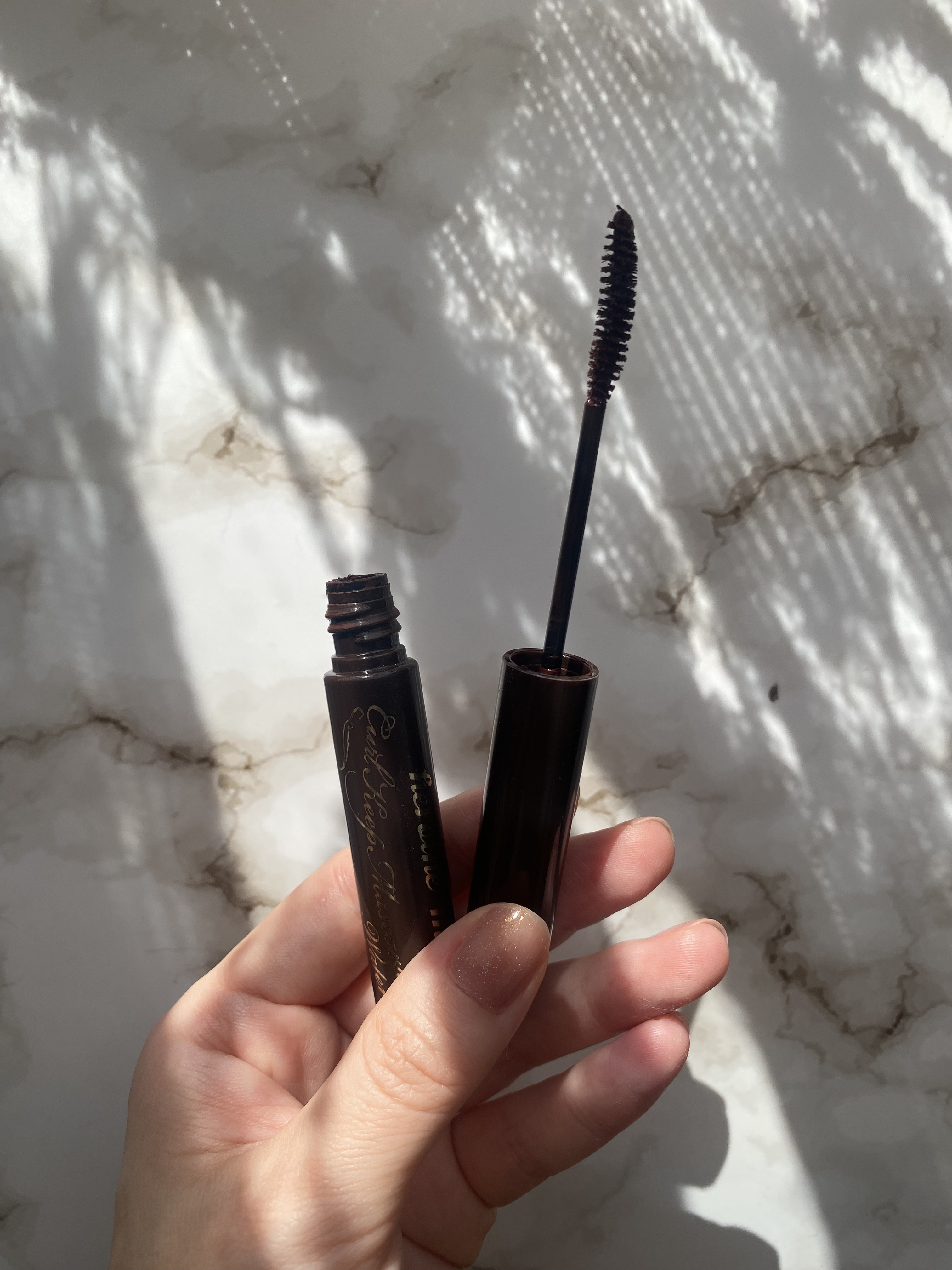 カールキープ マスカラベースWP 02 クリアブラウン/ヒロインメイク/マスカラ下地を使ったクチコミ（3枚目）