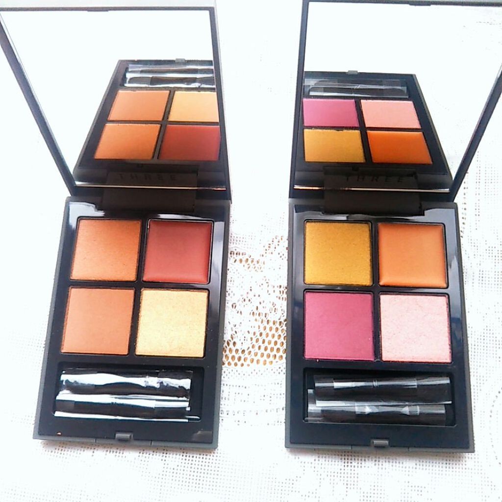 ディメンショナルビジョンアイパレット/THREE/アイシャドウパレットを使ったクチコミ(1枚目)