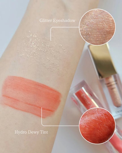 グリッターアイシャドウ/Dear.A/グリッターを使ったクチコミ(5枚目)