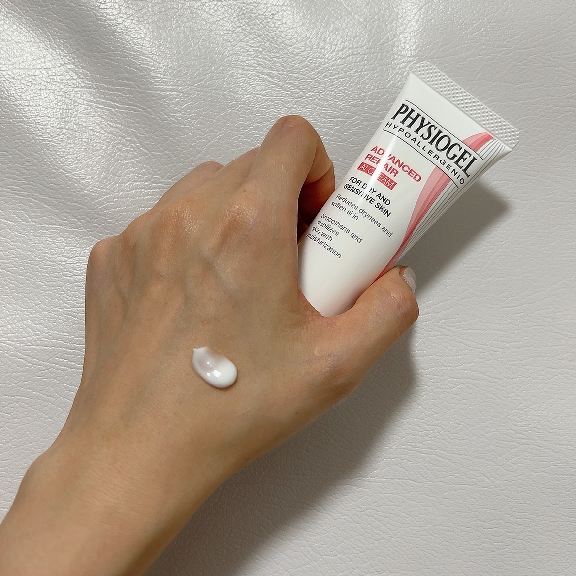 レッドスージングAIクリーム/PHYSIOGEL/フェイスオイルを使ったクチコミ（1枚目）