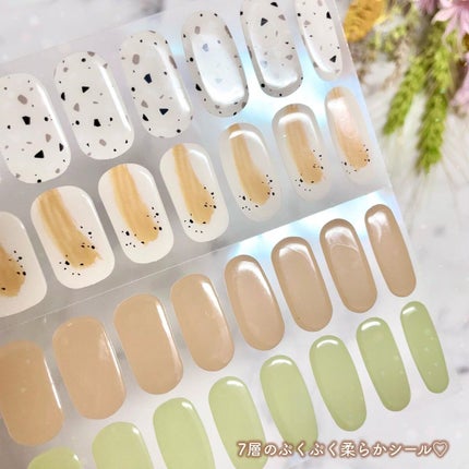 EDGEU ジェルネイルシール/EDGEU/ネイルシールを使ったクチコミ(4枚目)