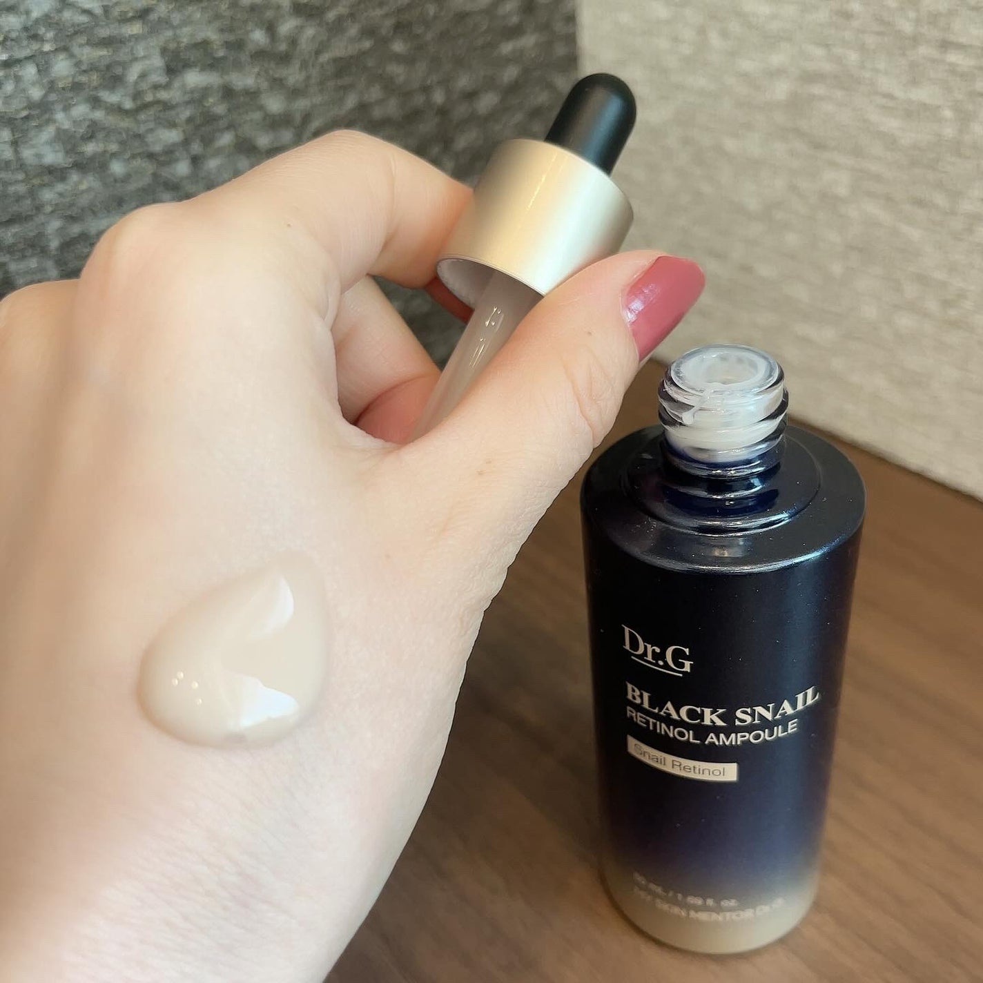 ブラックスネイルレチノールセラム/Dr.G/美容液を使ったクチコミ(2枚目)