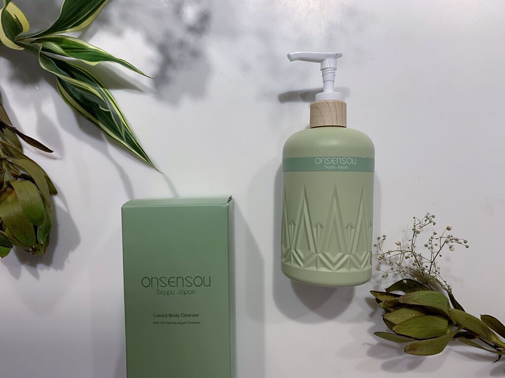 温泉藻配合ボディクレンザー/ONSENSOU/ボディソープを使ったクチコミ(1枚目)