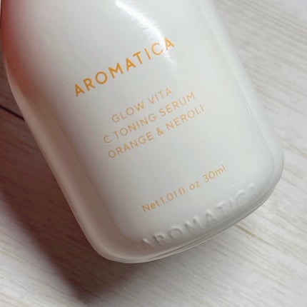 グロービタCトーニングセラム/AROMATICA/美容液を使ったクチコミ(3枚目)