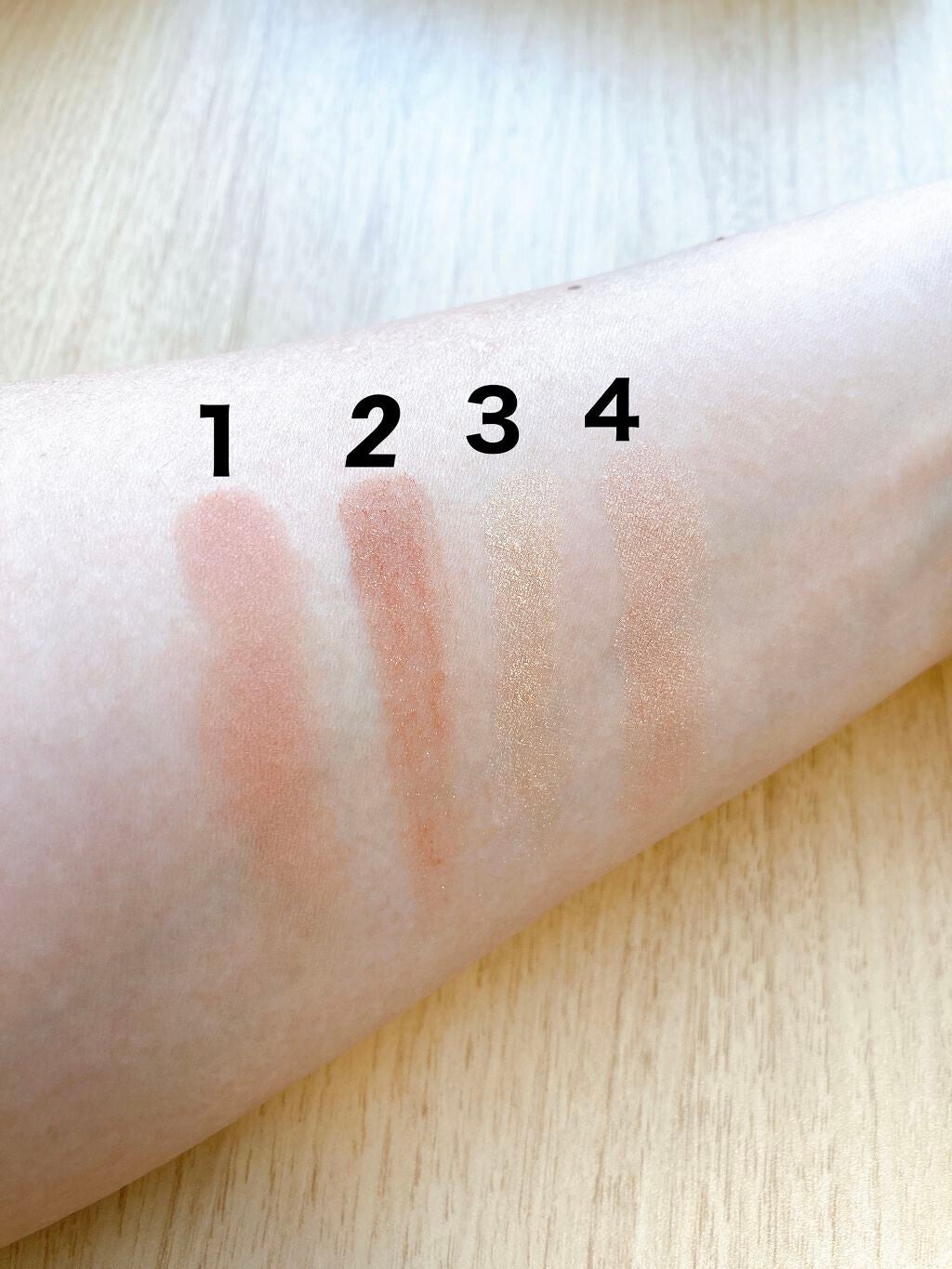 THE アイパレR/b idol/アイシャドウパレットを使ったクチコミ(4枚目)