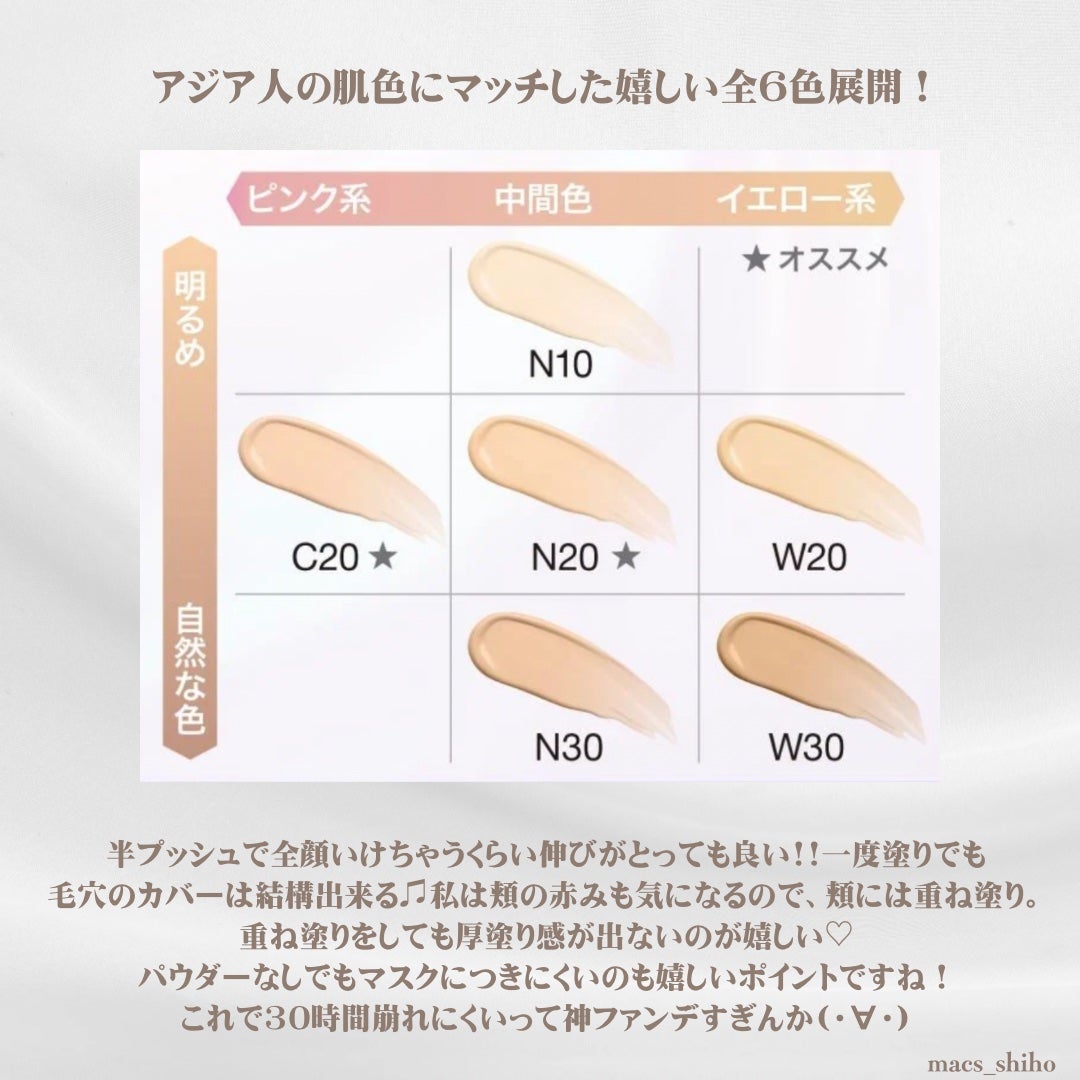 SPステイ ルミマット リキッド ファンデーション/MAYBELLINE NEW YORK/リキッドファンデーションを使ったクチコミ(4枚目)