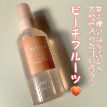 パフュームド ボディ＆ヘアミスト/innisfree/香水(その他)を使ったクチコミ（1枚目）