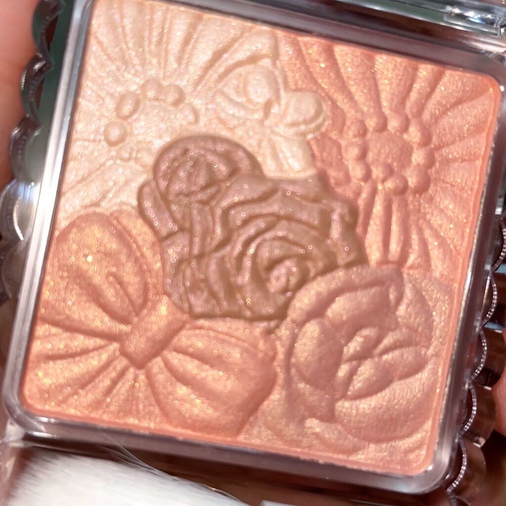 グロウフルールチークス/キャンメイク/パウダーチークを使ったクチコミ(2枚目)