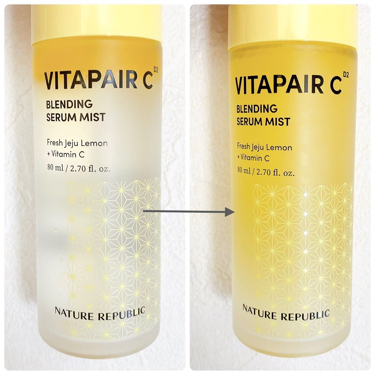 ビタペアCセラムミスト/ネイチャーリパブリック/ミスト状化粧水を使ったクチコミ（3枚目）