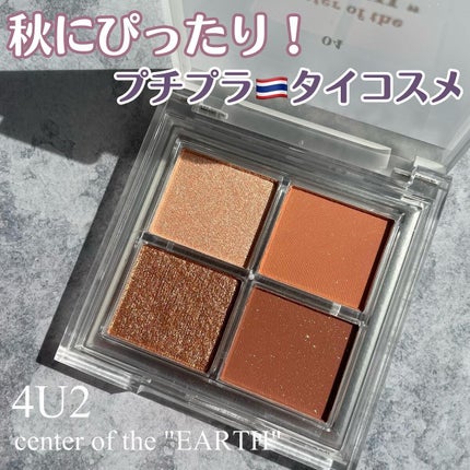アイシャドウパレット/4U2/アイシャドウパレットを使ったクチコミ(1枚目)
