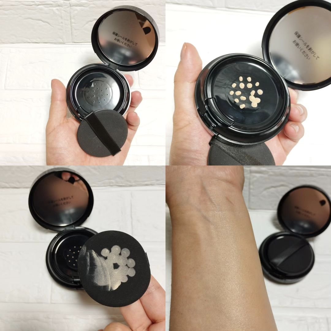 シルキーウェットリクイド 02 自然な肌色 （レフィル(パフ付)）/セフィーヌ/クリーム・エマルジョンファンデーションを使ったクチコミ（2枚目）