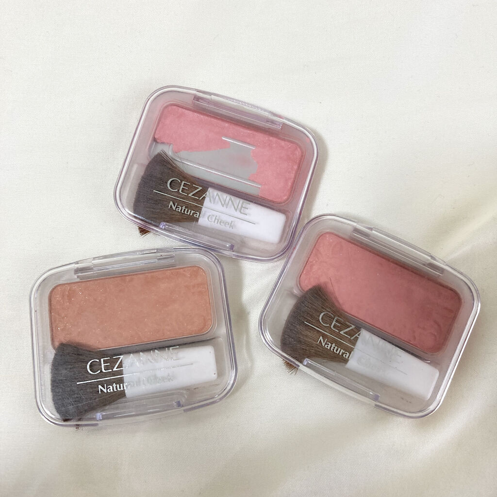 ナチュラル チークN/CEZANNE/パウダーチークを使ったクチコミ（1枚目）
