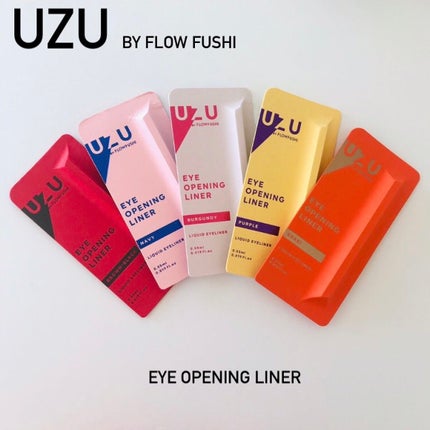 EYE OPENING LINER/UZU BY FLOWFUSHI/リキッドアイライナーを使ったクチコミ(1枚目)