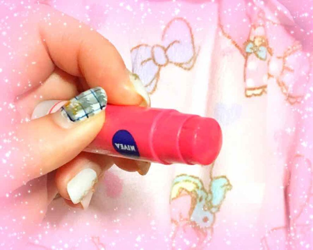 モイストピュアカラーリップ/ニベア/リップクリームを使ったクチコミ(2枚目)