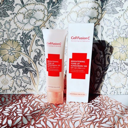 トーニングサンスクリーン100/Cell Fusion C(セルフュージョンシー)/日焼け止めクリームを使ったクチコミ(1枚目)