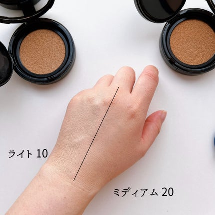 ベルベットジュエルクッション/BIVABOO/クッションファンデーションを使ったクチコミ(4枚目)