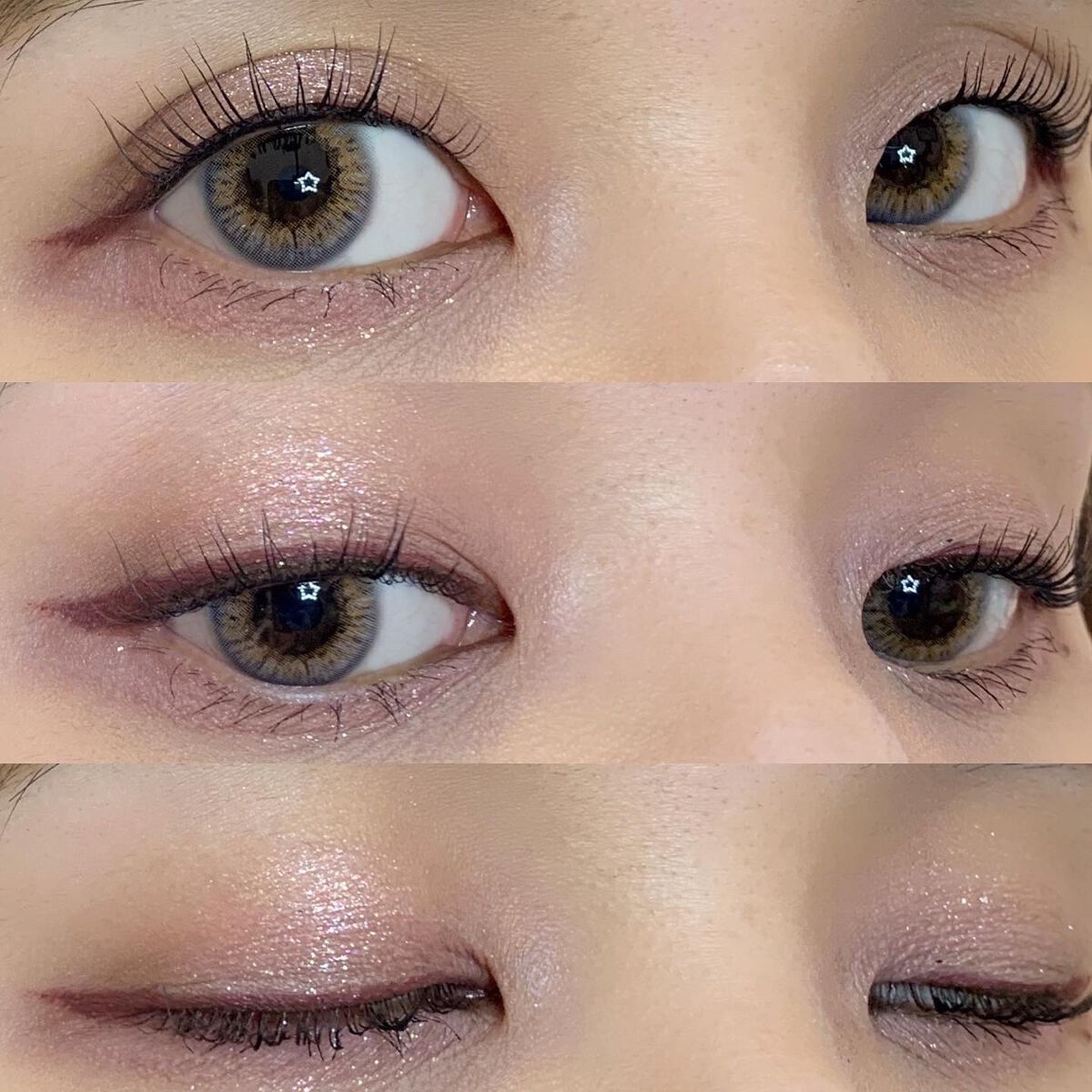 ミックスブラーリングアイパレット/wakemake/マルチパレットを使ったクチコミ（3枚目）