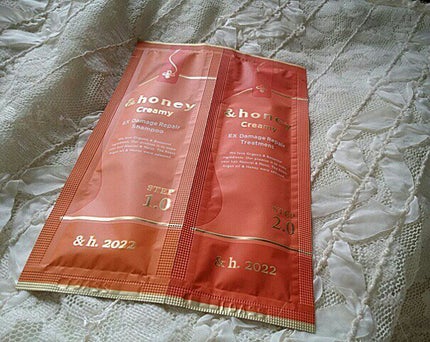 Creamy EXダメージリペアシャンプー1.0/ヘアトリートメント2.0/&honey/市販シャンプーを使ったクチコミ(1枚目)