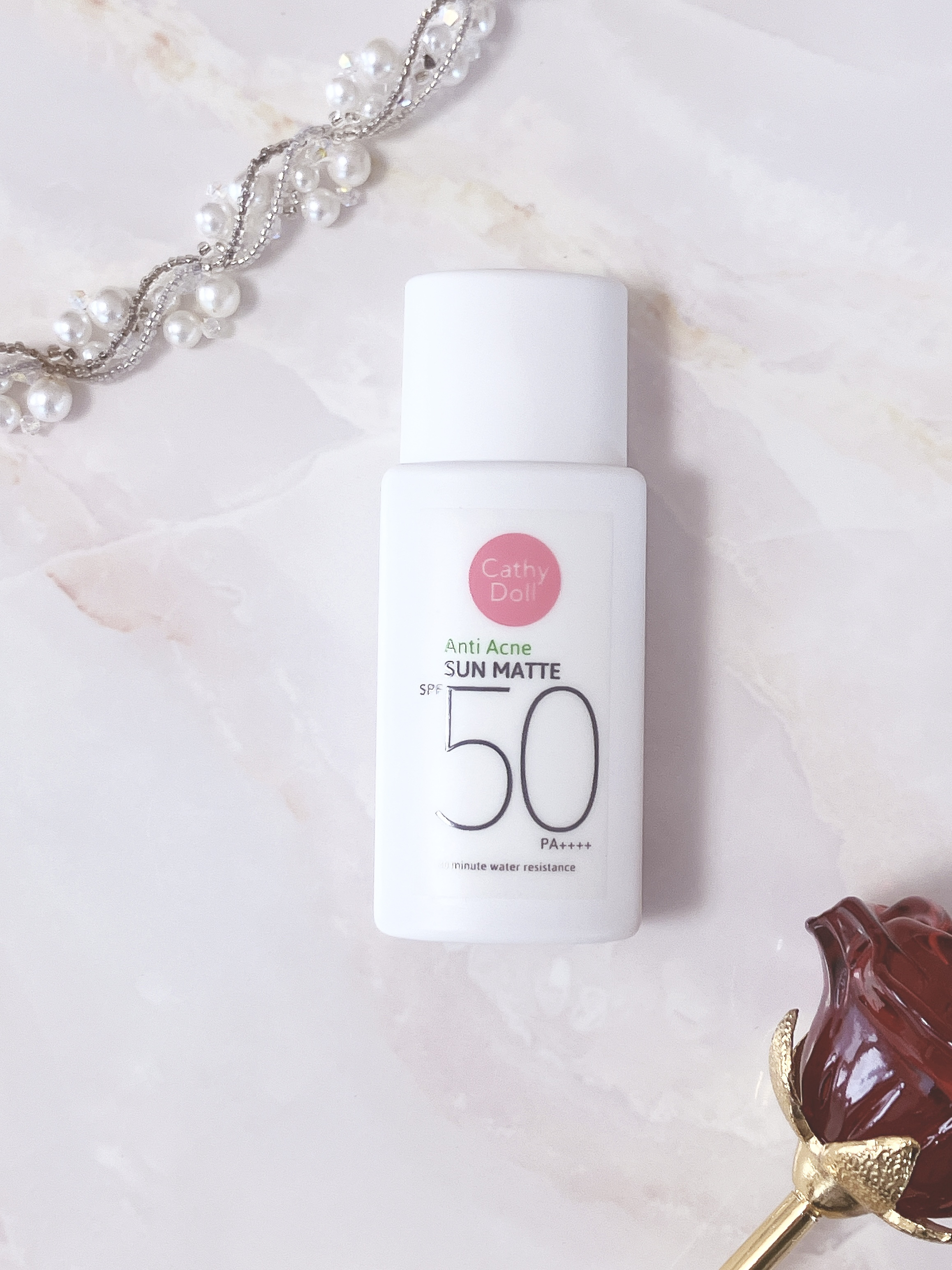  サンマット  ミニサイズ(15g)/CathyDoll/日焼け止めローションを使ったクチコミ（1枚目）