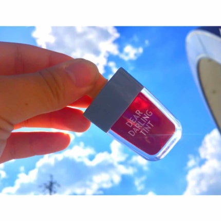 ディアダーリン ウォータージェルティント (アイスティント)/ETUDE/口紅を使ったクチコミ(1枚目)