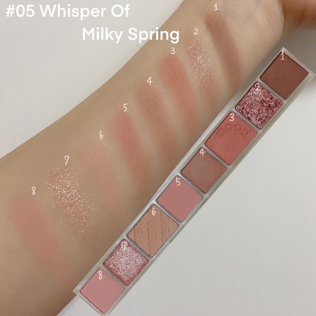 オール テイク ムード パレット(24AD)/PERIPERA/アイシャドウパレットを使ったクチコミ（2枚目）