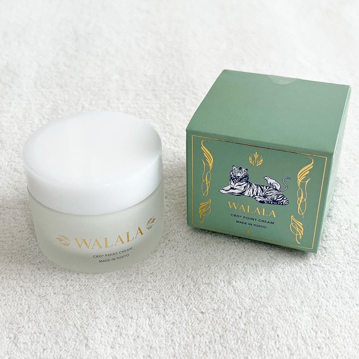 CBD ポイントクリーム/WALALA/フェイスクリームを使ったクチコミ（1枚目）