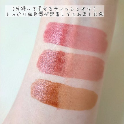 ジューシーリップティント/キャンメイク/口紅を使ったクチコミ(5枚目)