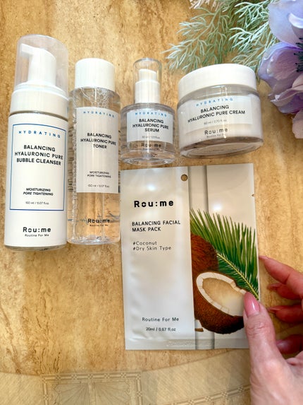 バランシングフェイシャルマスクパック(ココナッツ)/Roume/シートマスク・パックを使ったクチコミ(4枚目)