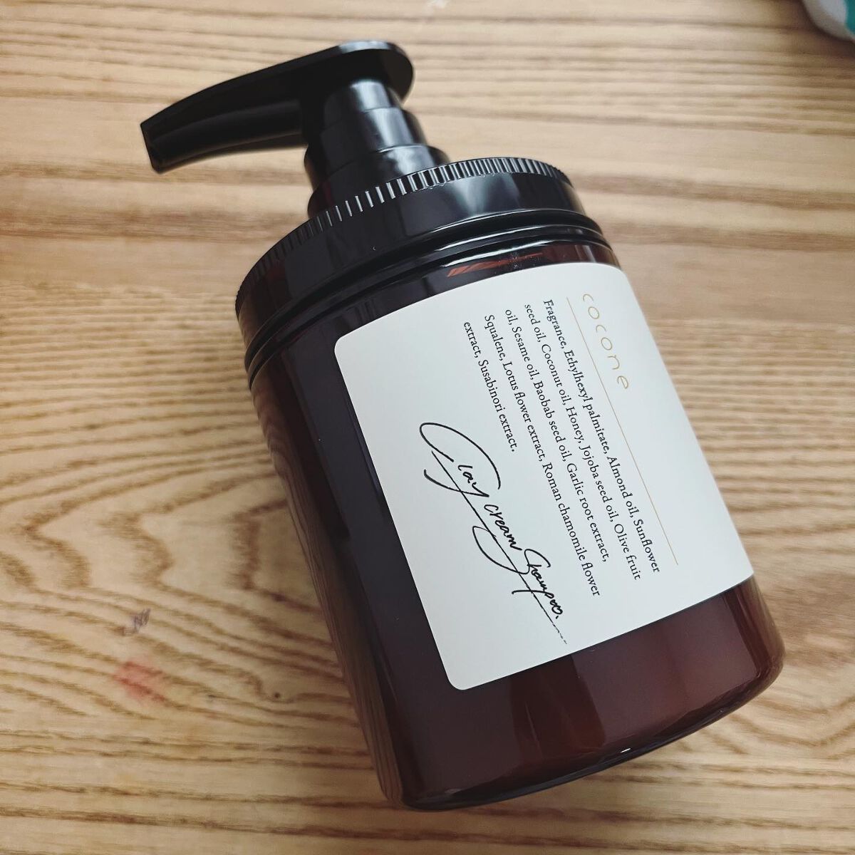 クレイクリームシャンプー（モイスト）/cocone/市販シャンプーを使ったクチコミ（1枚目）