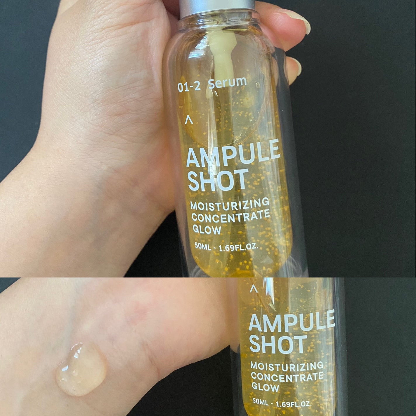 モイスチャーライジング コンセントレートグロウ セラム/AMPULE SHOT/美容液を使ったクチコミ(1枚目)