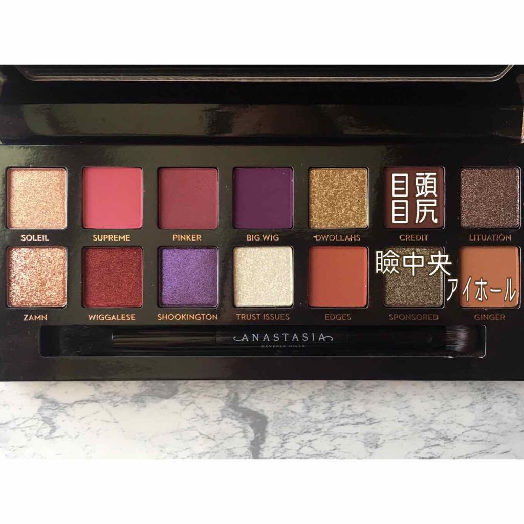 ANASTASIA Beverly Hills×Jackie Aina/アナスタシア ビバリーヒルズ/アイシャドウパレットを使ったクチコミ（2枚目）