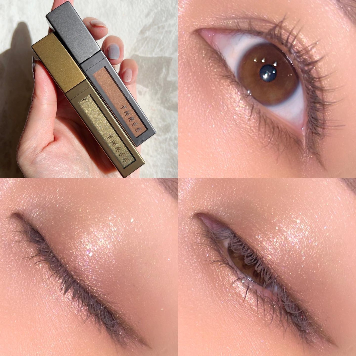THREE ユナイテッドフルイドアイカラー/THREE/リキッドアイシャドウを使ったクチコミ(8枚目)