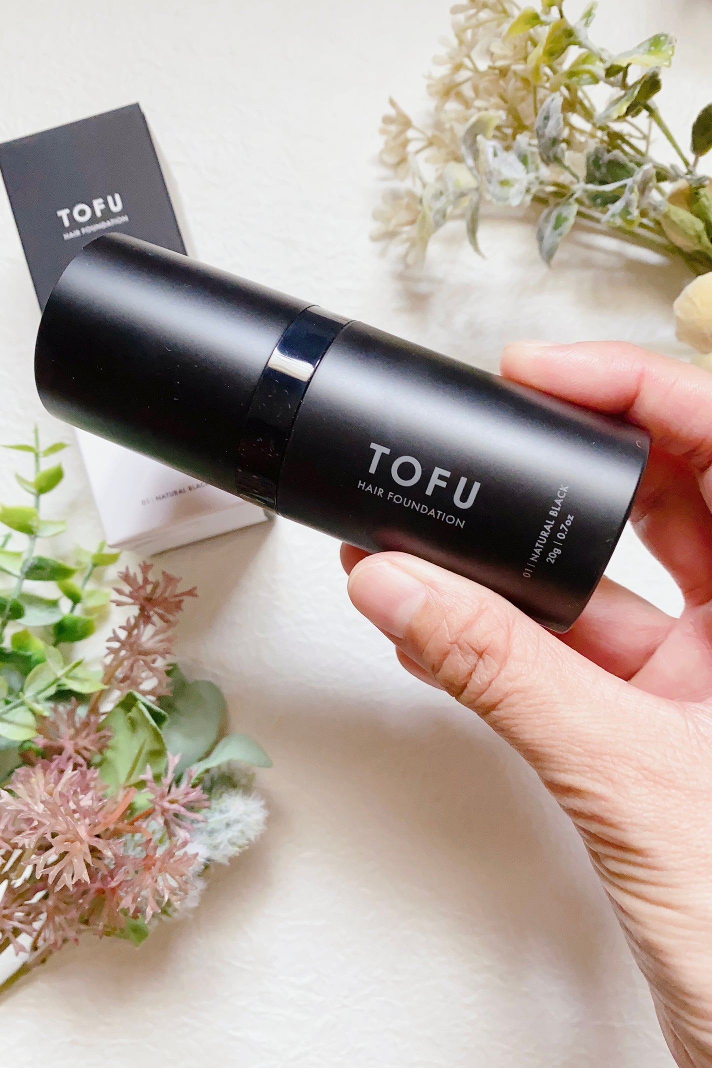 ヘアファンデーション/TOFU/ヘアカラーを使ったクチコミ(4枚目)