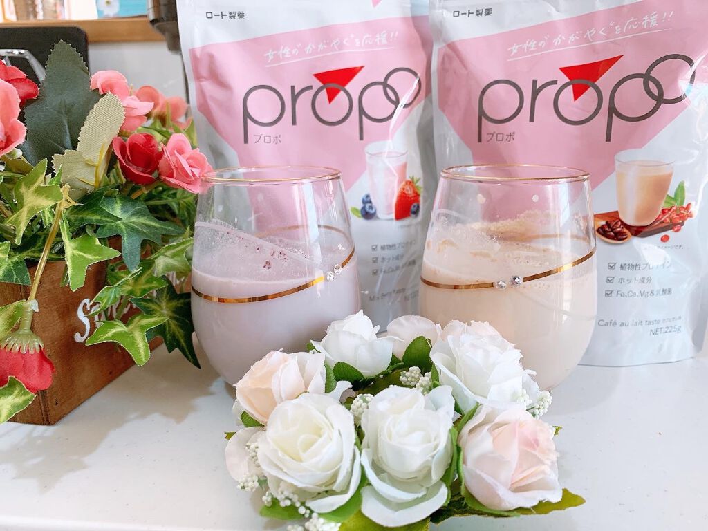 プロポ プロテイン(カフェオレ味)/ロート製薬/その他プロテインを使ったクチコミ（1枚目）