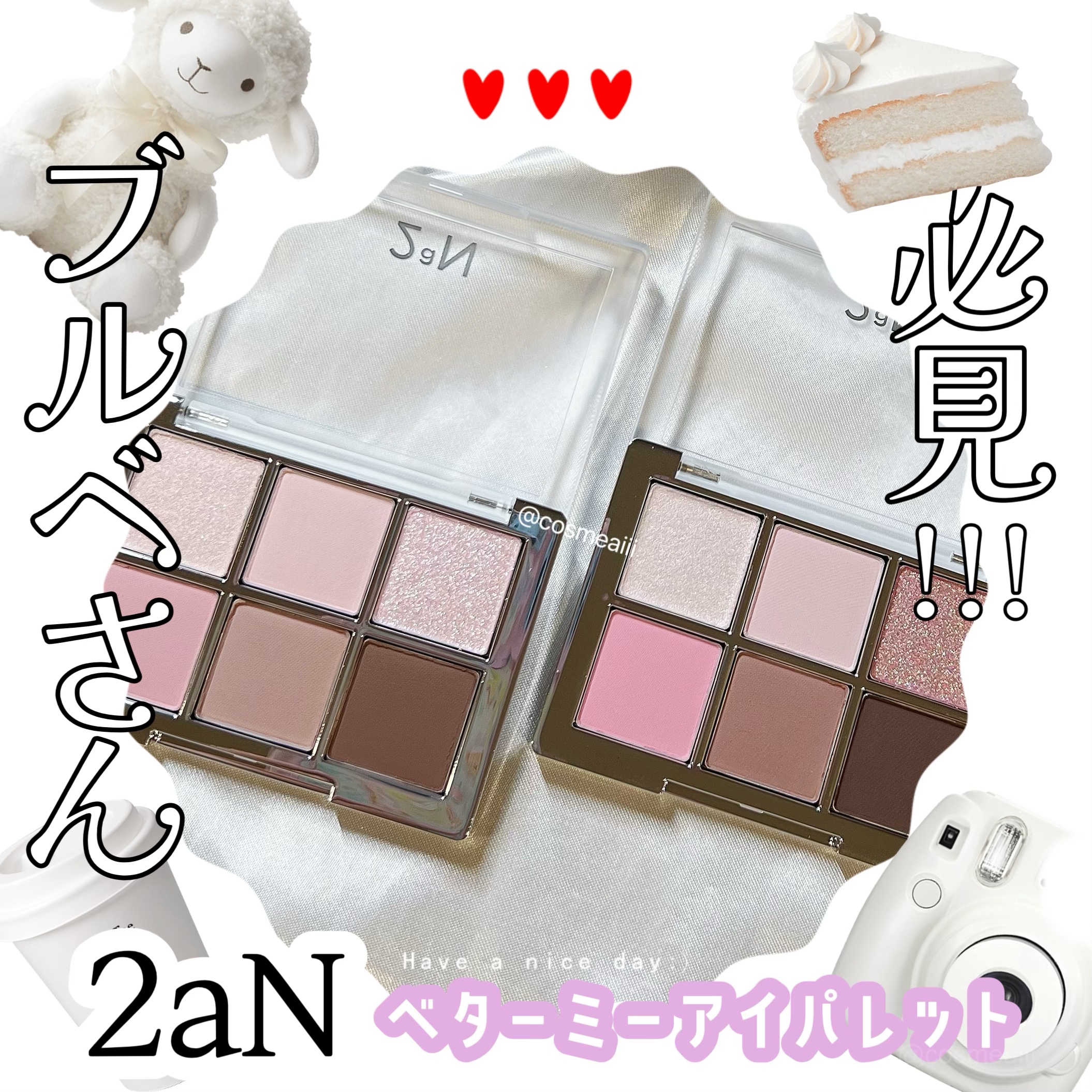 ベターミーアイパレット/2aN/マルチパレットを使ったクチコミ（1枚目）