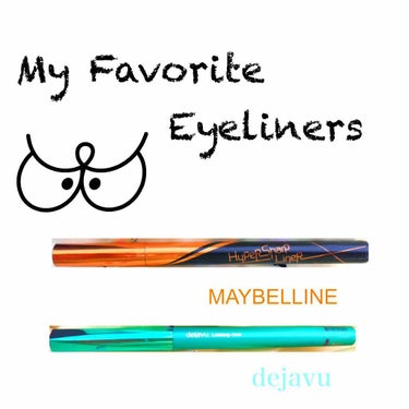 ハイパーシャープ ライナー R/MAYBELLINE NEW YORK/リキッドアイライナーを使ったクチコミ（1枚目）