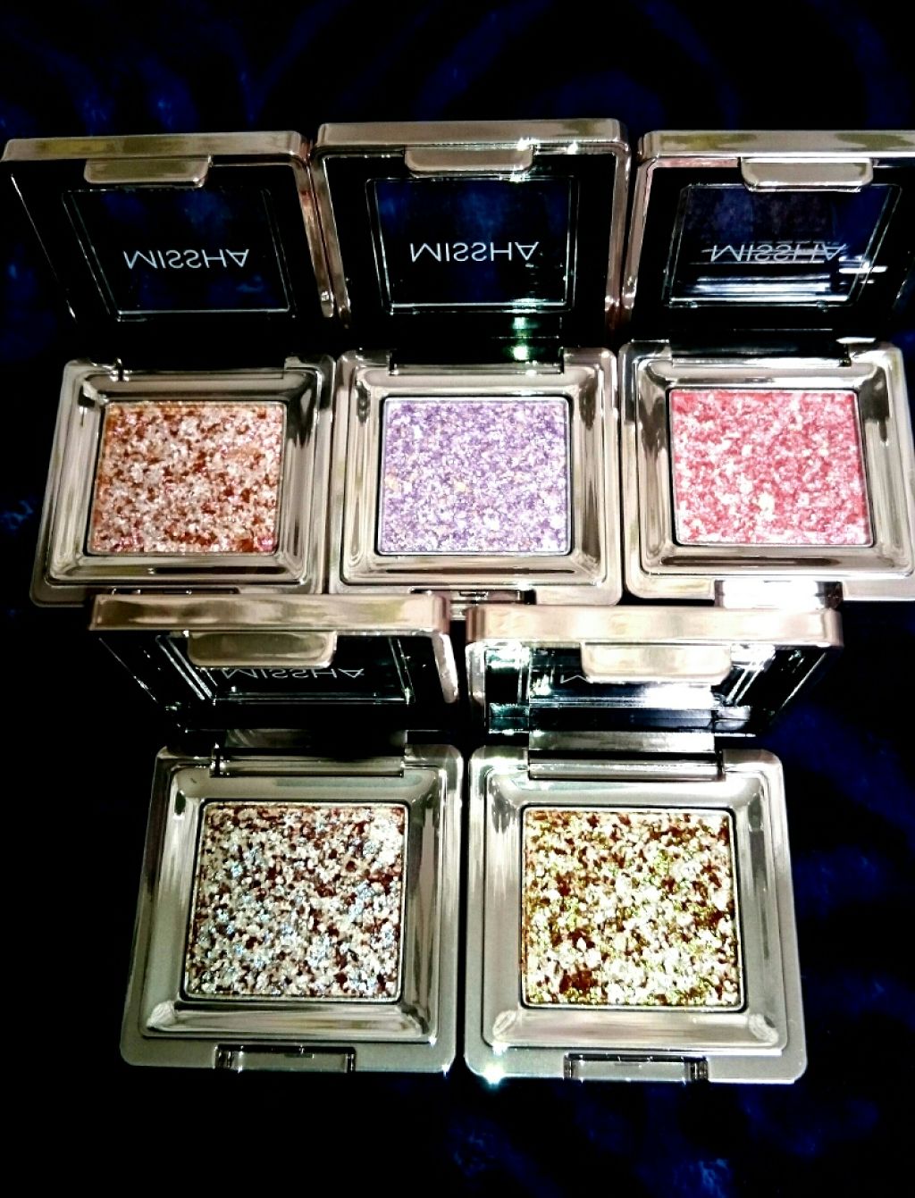 グリッタープリズム シャドウ/MISSHA/グリッターを使ったクチコミ(1枚目)