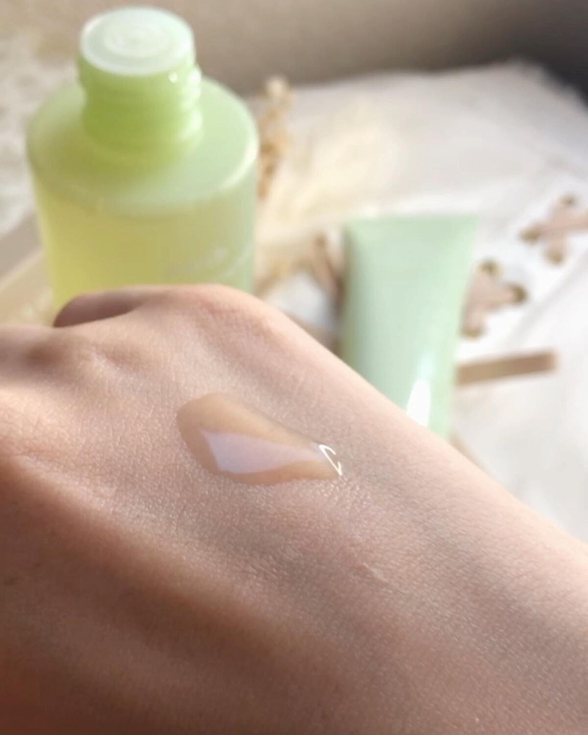 HYDRATION GEL WATER TUBE/Abib /フェイスクリームを使ったクチコミ(3枚目)