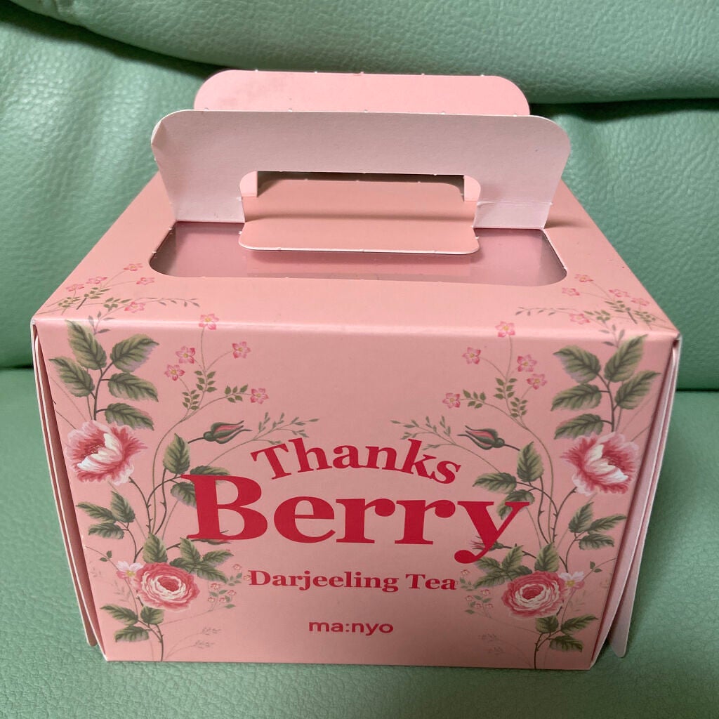 Thanks Berry ダージリンティー マスク/manyo/シートマスク・パックを使ったクチコミ(1枚目)