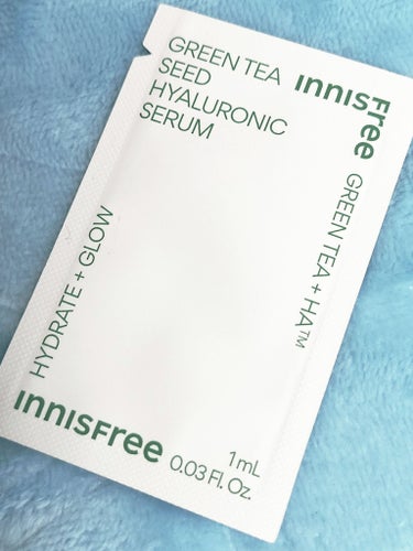 innisfree グリーンティーシード ヒアルロン セラム　のクチコミ「🌿.∘ Innisfree イニスフリー 🌿.∘
グリーンティーシードヒアルロンセラム
GRE.....」（2枚目）