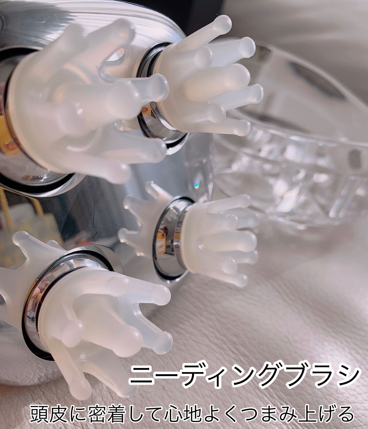 ReFa GRACE HEAD SPA/ReFa/ヘッドマッサージャーを使ったクチコミ（3枚目）