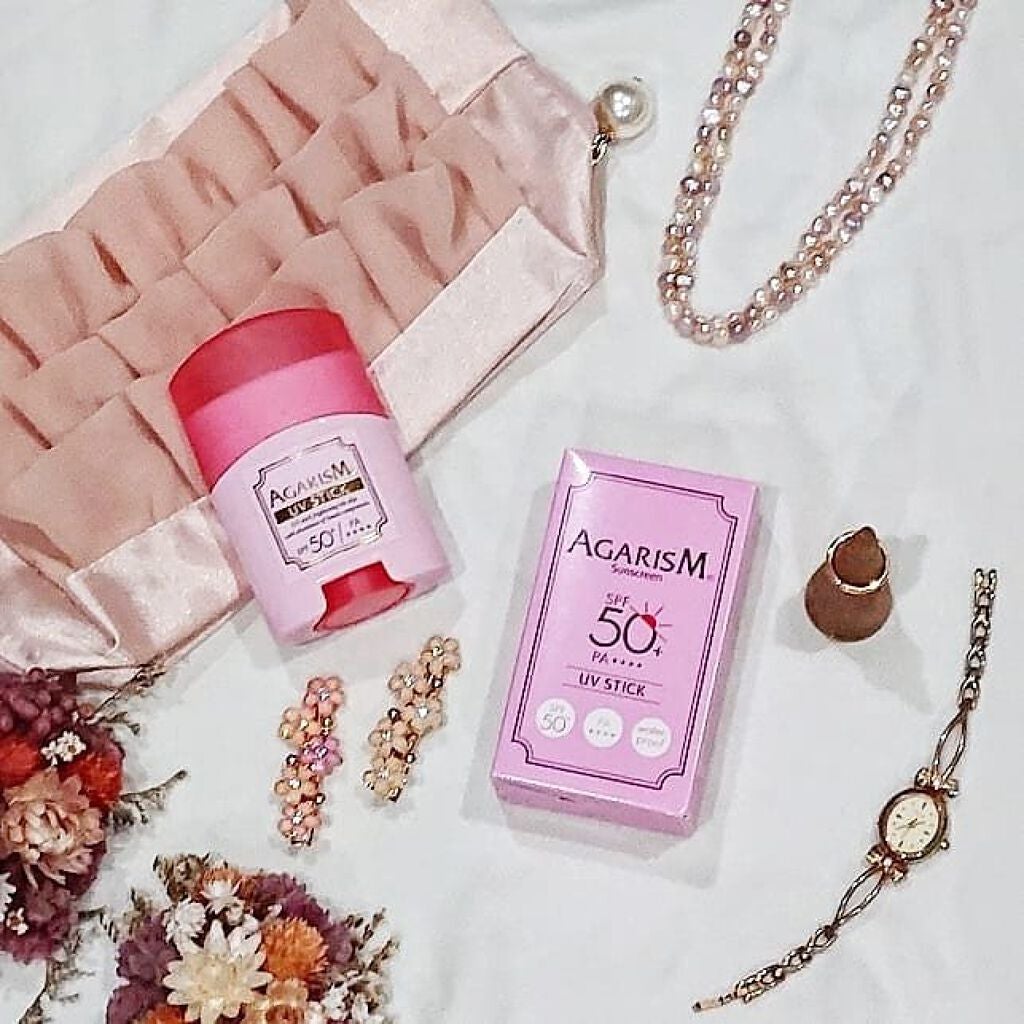 トーンアップUVスティック/AGARISM/日焼け止めスティックを使ったクチコミ(1枚目)