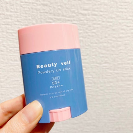パウダリーUVスティック/Beauty veil/日焼け止めスティックを使ったクチコミ(2枚目)